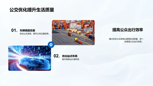 公交效率优化方案PPT模板