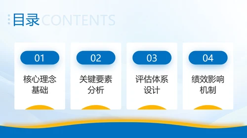 蓝色简约风企业管理培训PPT