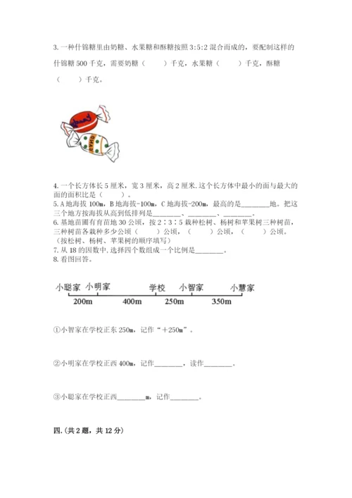 苏教版六年级数学小升初试卷附参考答案（综合卷）.docx