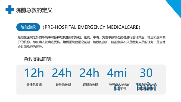 急诊科院前急救护理工作流程PPT课件模板