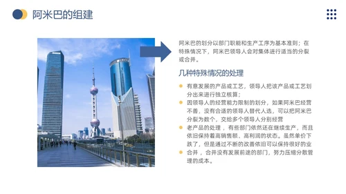 商务风阿米巴经营打造员工自主经营模式企业员工培训通用模板PPT