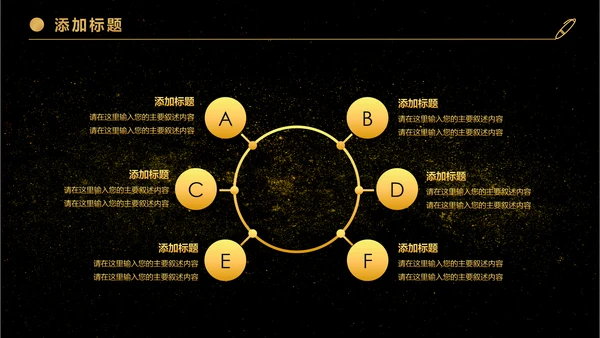 金色大气商务企业公司战略合作签约仪式PPT