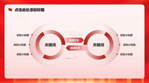 红色党政风听党指挥党课学习教育专题PPT模板