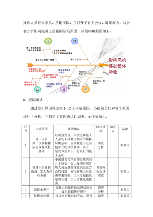 预应力锚栓风机基础施工质量验收合格率.docx