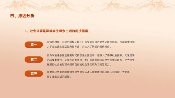 红色渐变大学思政实践报告PPT思政课