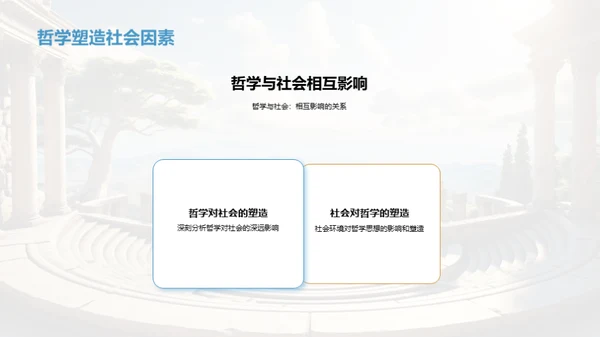 哲学社会互动体验