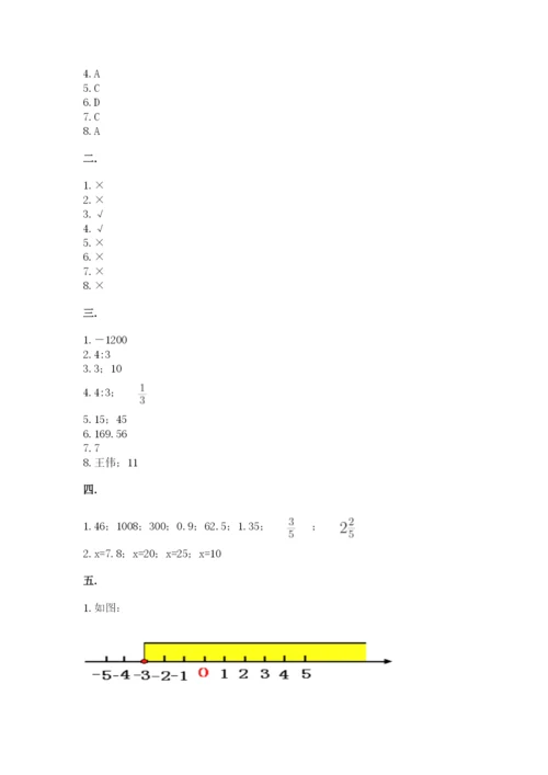 贵州省贵阳市小升初数学试卷附完整答案【易错题】.docx