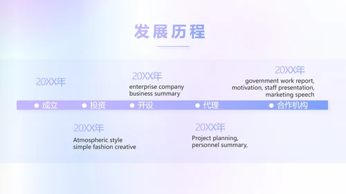 蓝色创意化妆品产品介绍工作总结动态PPT模板