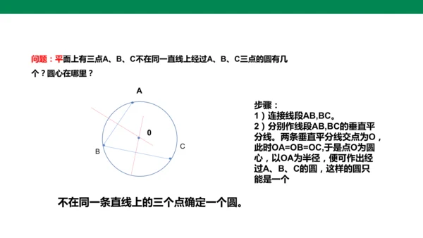 人教版九年级上册24.2.1 点和圆的位置关系  课件（共20张PPT）