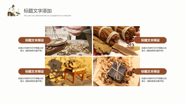 传统中医学中医院中医文化中草药PPT模板