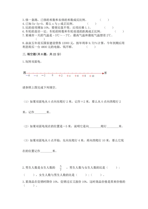 小升初六年级期末试卷（培优）.docx