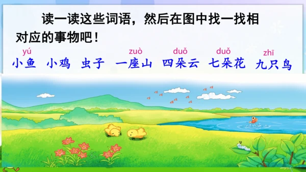 统编版语文一年级上册语文园地二 课件