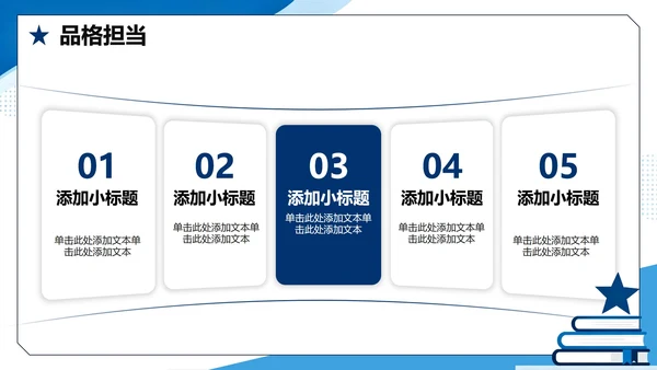 蓝色扁平学术简约风国家励志奖学金答辩演讲PPT模板