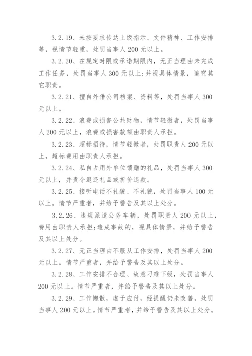 公司员工奖惩制度规定.docx