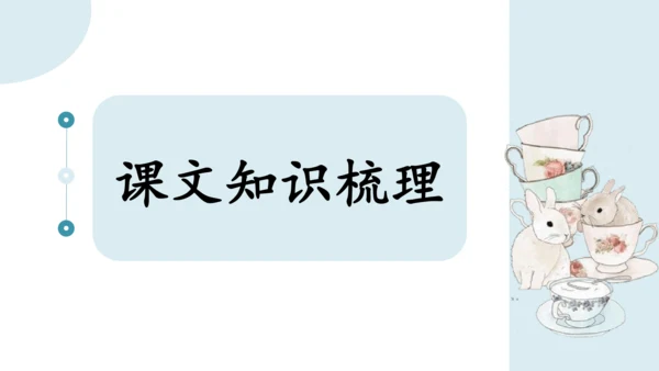 部编版语文三年级下册第六单元知识梳理  课件