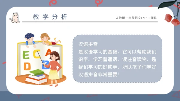 汉语拼音字母的读音PPT模板