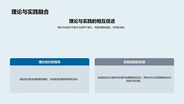 高三实践教育解析PPT模板