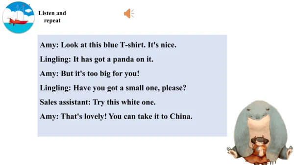 Module 5 Unit 2 It's too big for you 课件(共40张PPT)