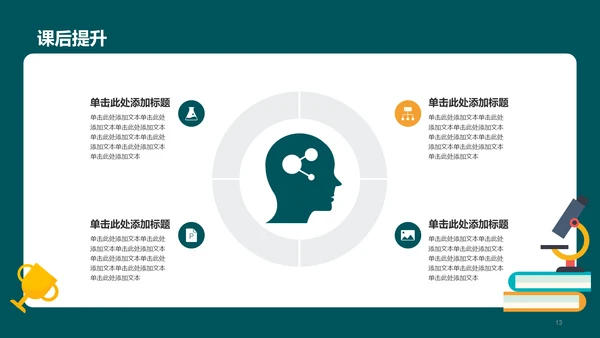 绿色插画教育培训课件PPT