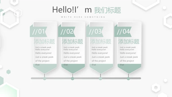 医院科室介绍工作总结汇报动态PPT模板