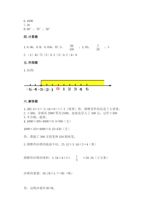 小升初数学期末测试卷（完整版）.docx