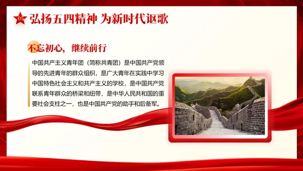 中国共青团发展史历程团课共青团团课PPT课件