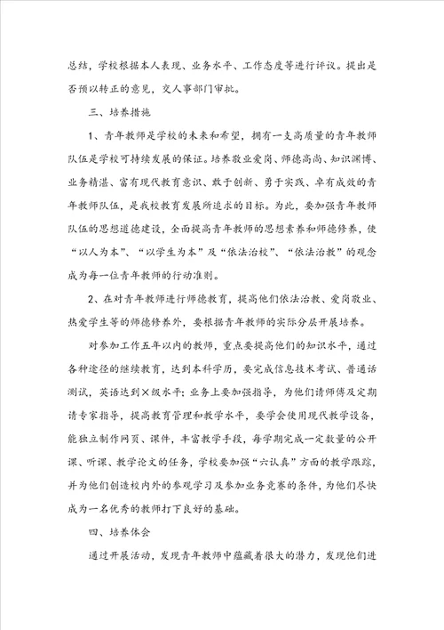 2022指导青年教师工作总结
