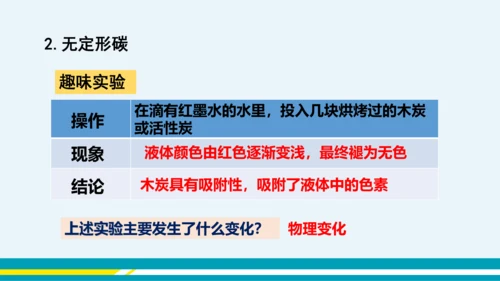 【轻松备课】人教版化学九年级上 第六单元 课题1 金刚石、石墨和C60（第1课时）教学课件