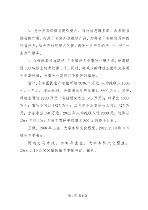 乡镇年度农村经济发展工作计划.docx