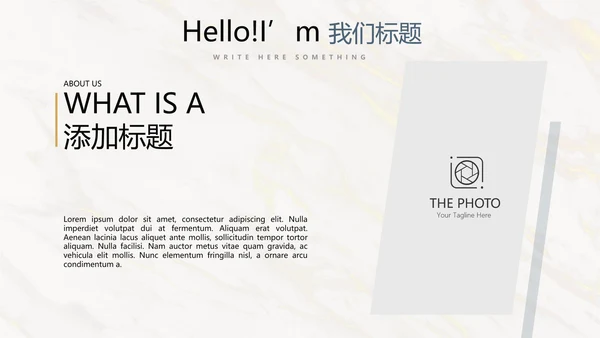 简约时尚室内装饰设计PPT动态模板