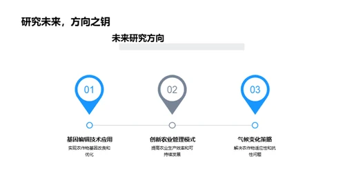 农学研究领域探索