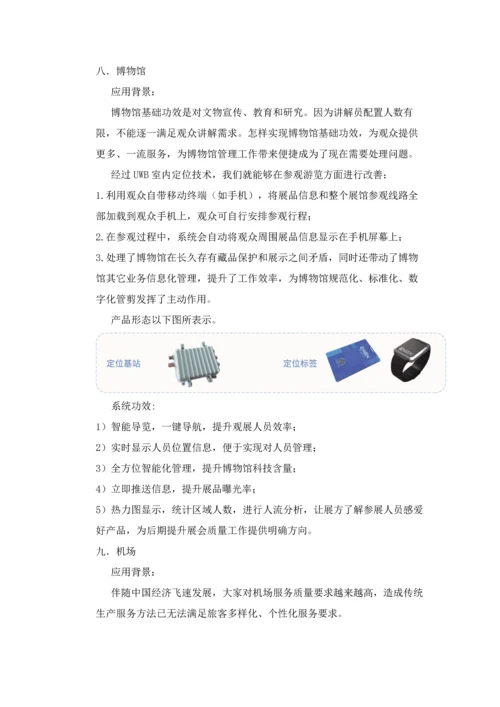 UWB定位系统行业应用解决专项方案最新版.docx