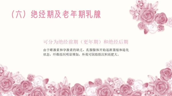 粉色插画简约商务乳房护理乳腺护理培训PPT模板