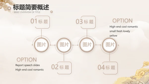 古典中国风古代神话故事介绍PPT