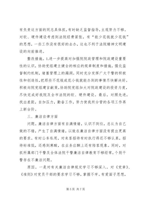 法院党组副书记党性分析材料 (2).docx