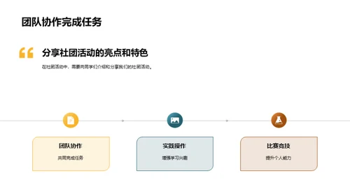 探索社团活动的魅力