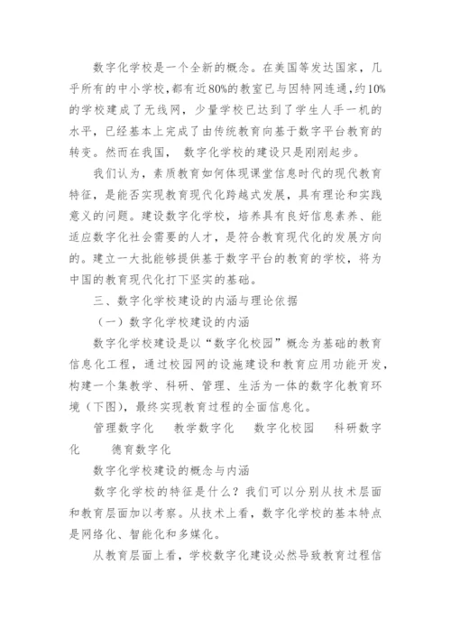 数字化教学毕业论文开题报告.docx