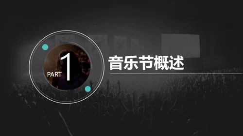 音乐节娱乐晚会招商方案通用PPT模板