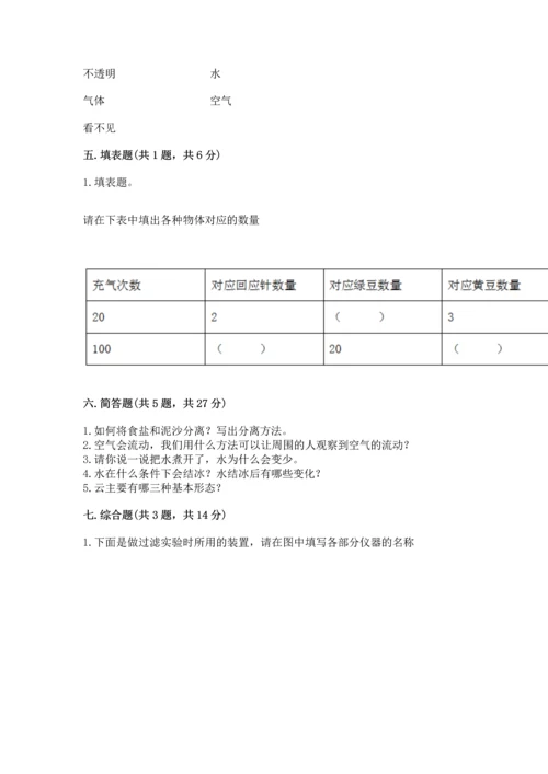 教科版三年级上册科学《期末测试卷》加答案下载.docx
