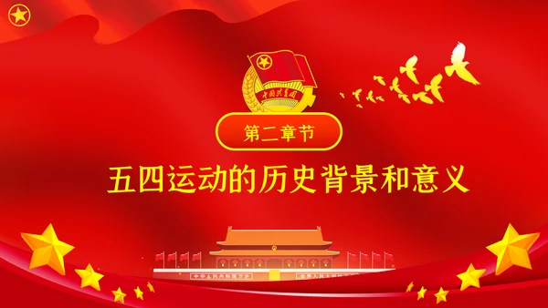 五四精神传承有我纪念五四运动101周年团课PPT