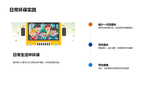 环保实践报告PPT模板