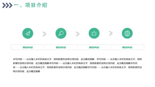 项目市场分析报告通用PPT模板