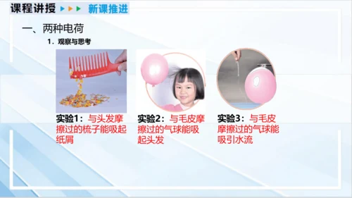 15.1 两种电荷课件- 2024-2025学年物理人教版九年级全一册（27页ppt）