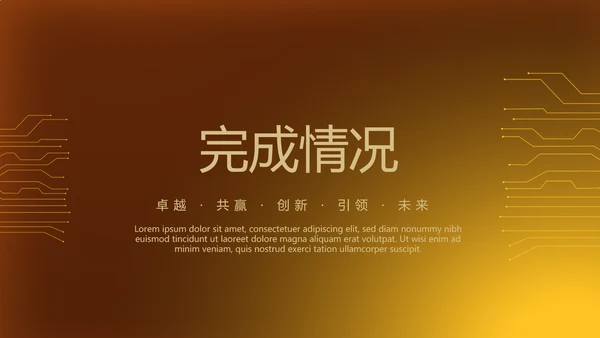 金色背景金融投资理财银行工作总结通用PPT动态模板