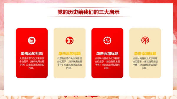 百年大党100周年PPT党课