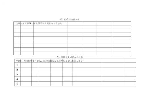 科技项目验收报告