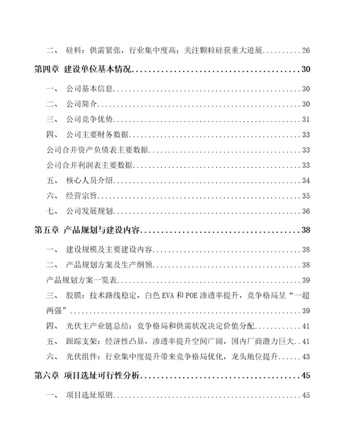 三亚单晶炉项目可行性研究报告参考模板