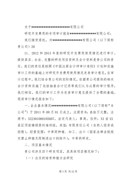 商标专项审计报告 (4).docx