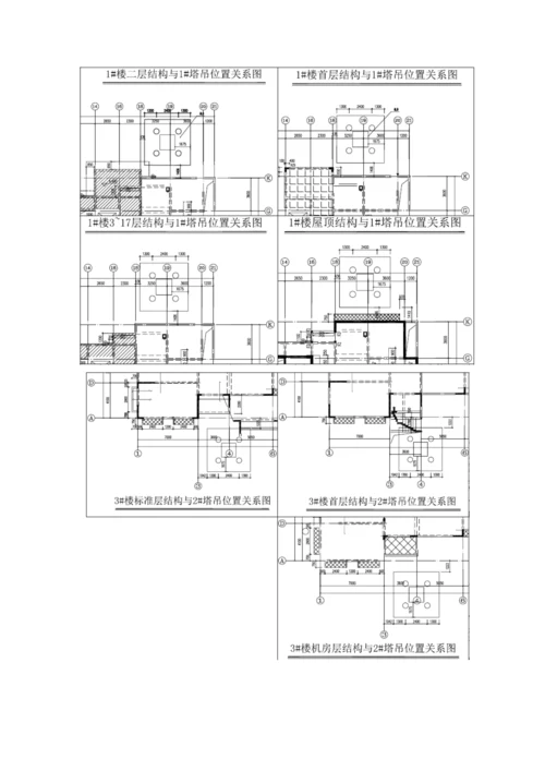 X地块群塔作业专题方案专家论证重点标准版.docx