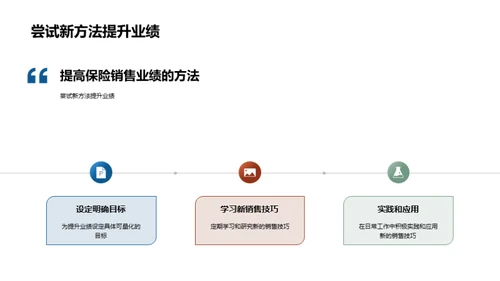 卓越保险销售策略